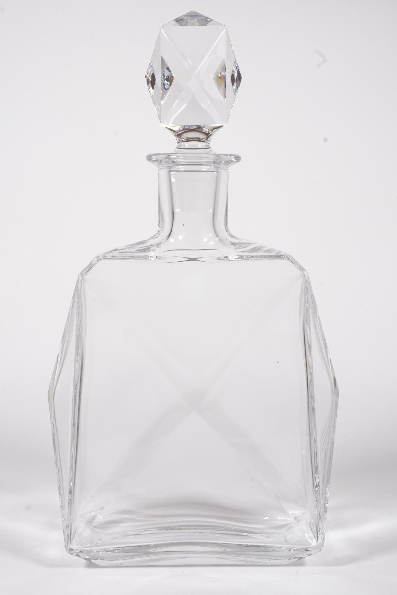 Baccarat Crystal Cognac Carafe "grand Cognac De Luze"-photo-4