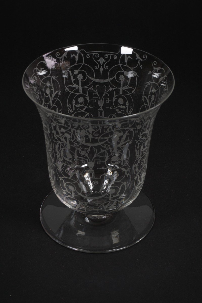 Baccarat Michelangelo Crystal Vase -photo-4