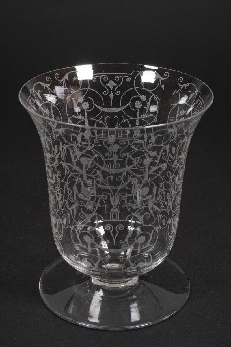 Baccarat Michelangelo Crystal Vase 