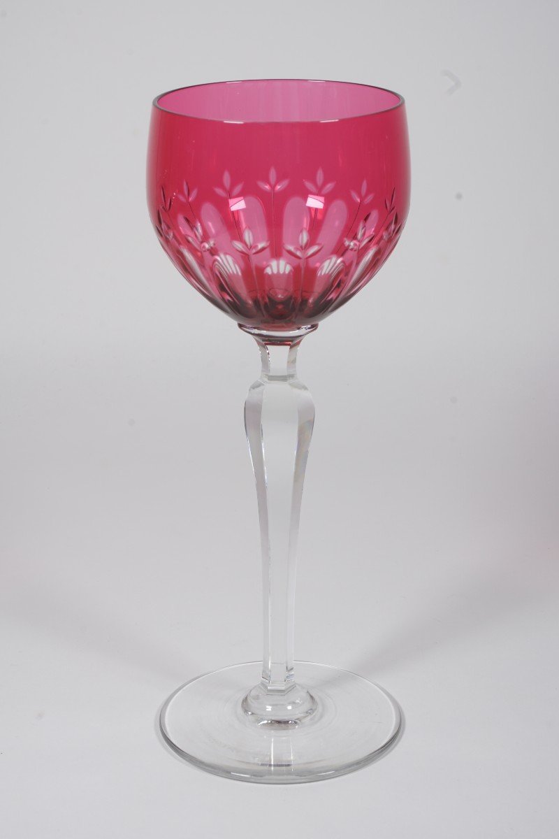 Verre à Vin Du Rhin, Roemer Cristal Baccarat Rouge-photo-1