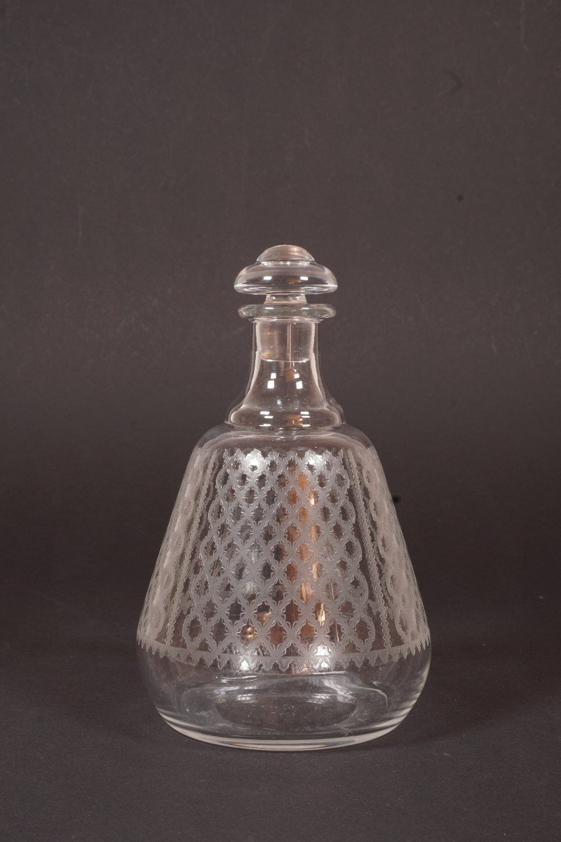 Carafe, Small Carafe, Bottle Crystal Baccarat Bruxelles, Alhambra-photo-2