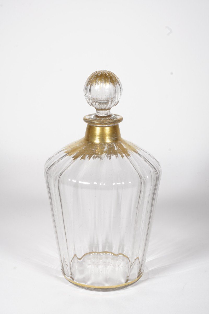 Daum Glassware Bottle For The “a La Paix” Gallery