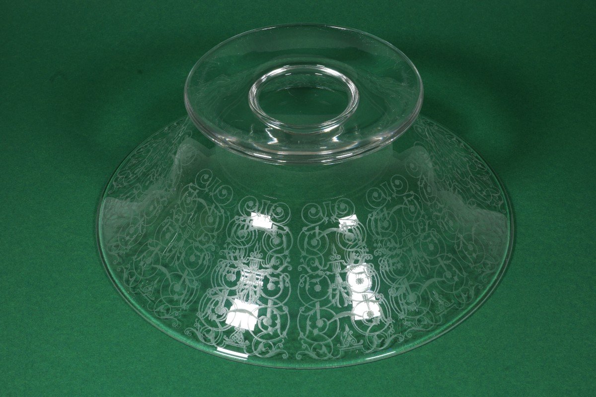 Coupe Décorative Cristal Baccarat Michelangelo, Michelange-photo-2