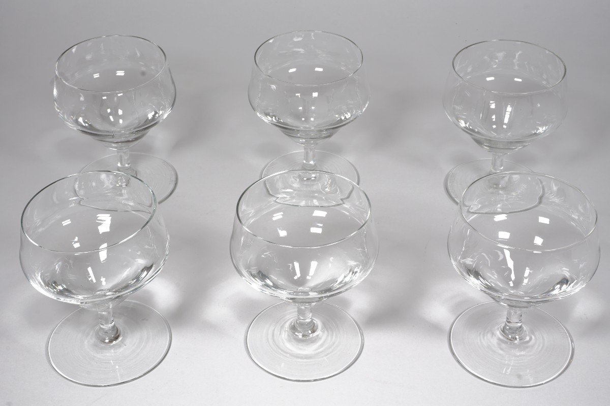 6 Aperitif Glasses Daum Nancy -photo-3