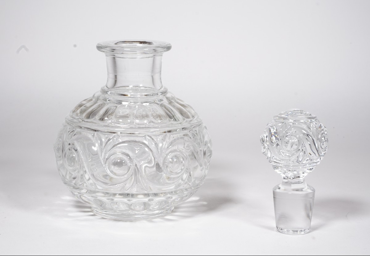 Toiletry, Perfume  Bottle, Baccarat Crystal  Moulure Russe-photo-3