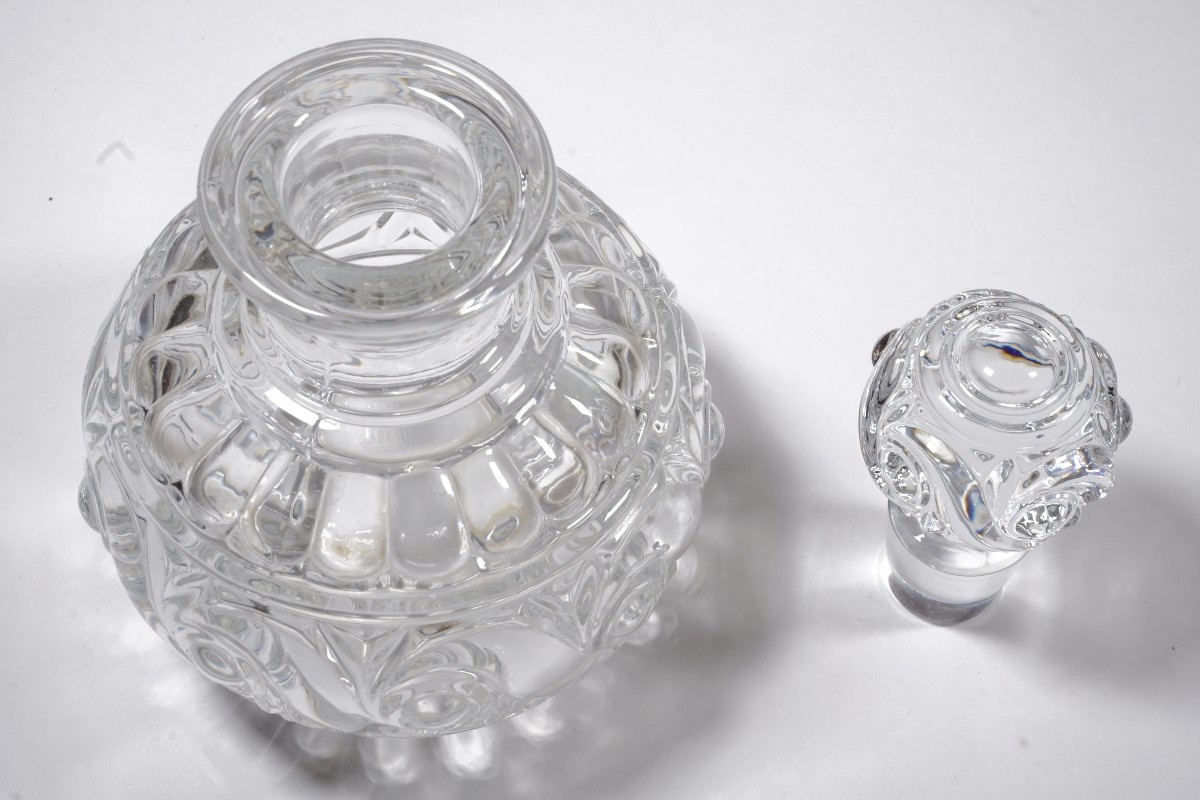 Toiletry, Perfume  Bottle, Baccarat Crystal  Moulure Russe-photo-1