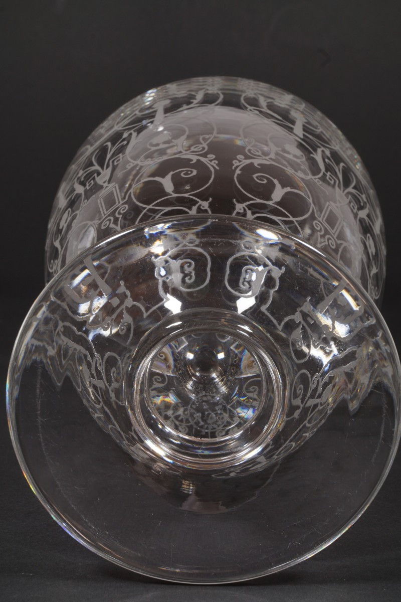 Water Jug, Water Carafe, Baccarat Michelangelo Crystal-photo-5