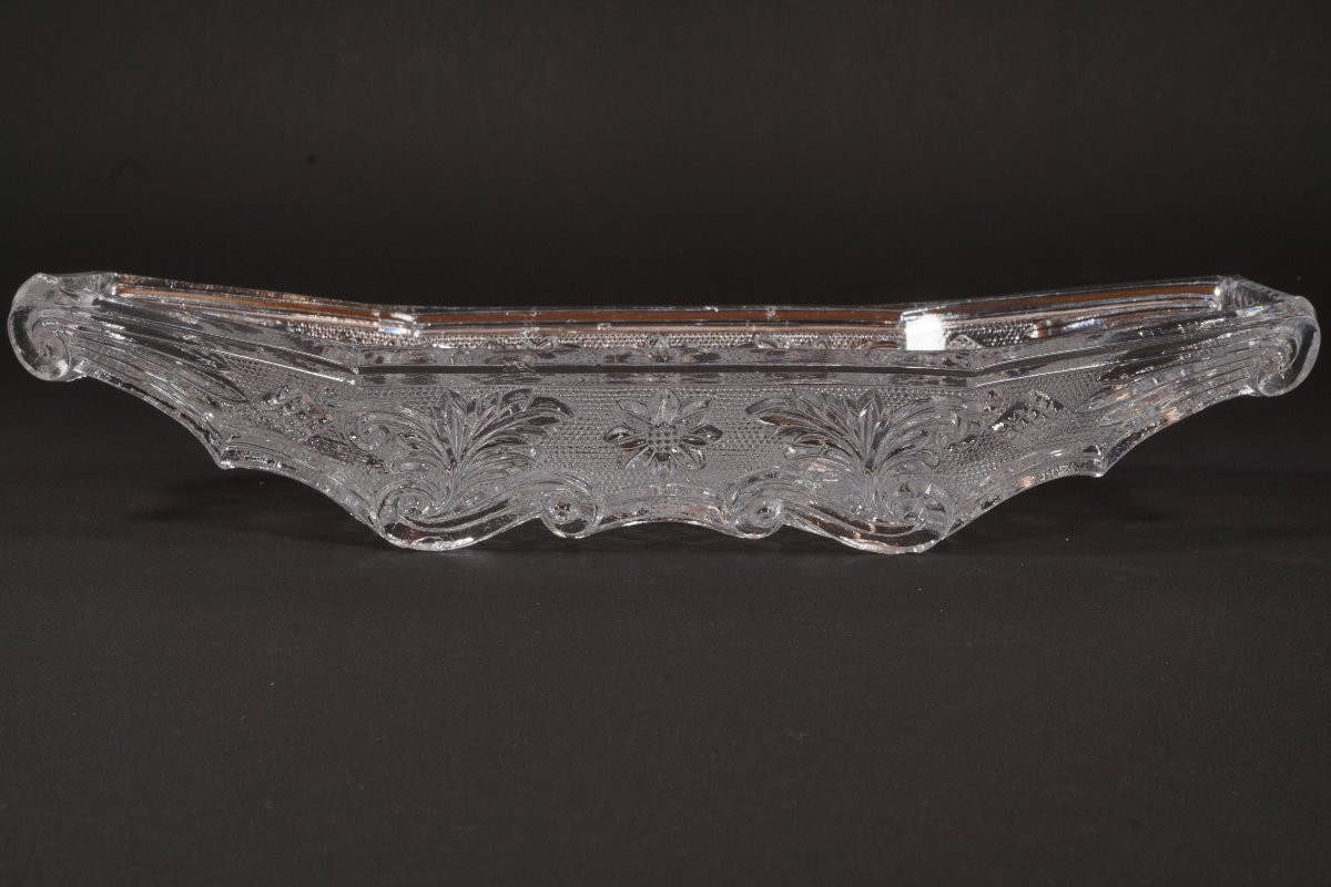 Paire de raviers Cristal Ancien Baccarat Charles X-photo-3