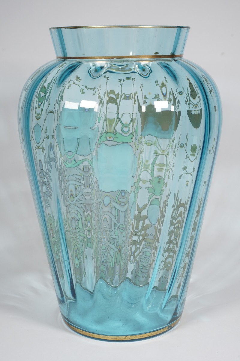 Enamelled Vase Circa 1900-photo-1