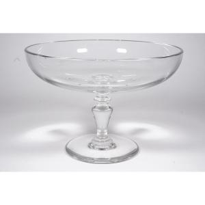 Dessert Bowl, Fruit Bowl, Decorative Baccarat Geranium Crystal