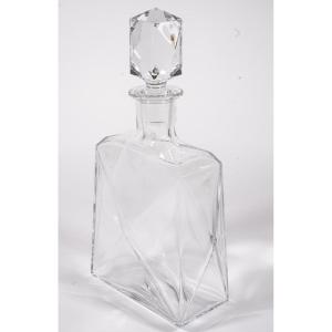 Baccarat Crystal Cognac Carafe "grand Cognac De Luze"