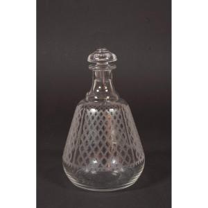 Carafon, petite carafe, flacon Cristal Baccarat Bruxelles, Alhambra