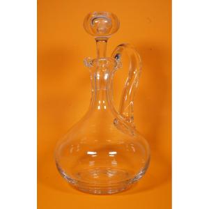 Carafe, Aiguière, Decanteur à Magnum Cristal Saint Louis