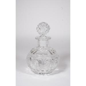 Flacon de Toilette, Parfum Cristal Baccarat Moulure Russe