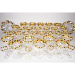 Cristalo Murano Salviati 44 Pieces Set