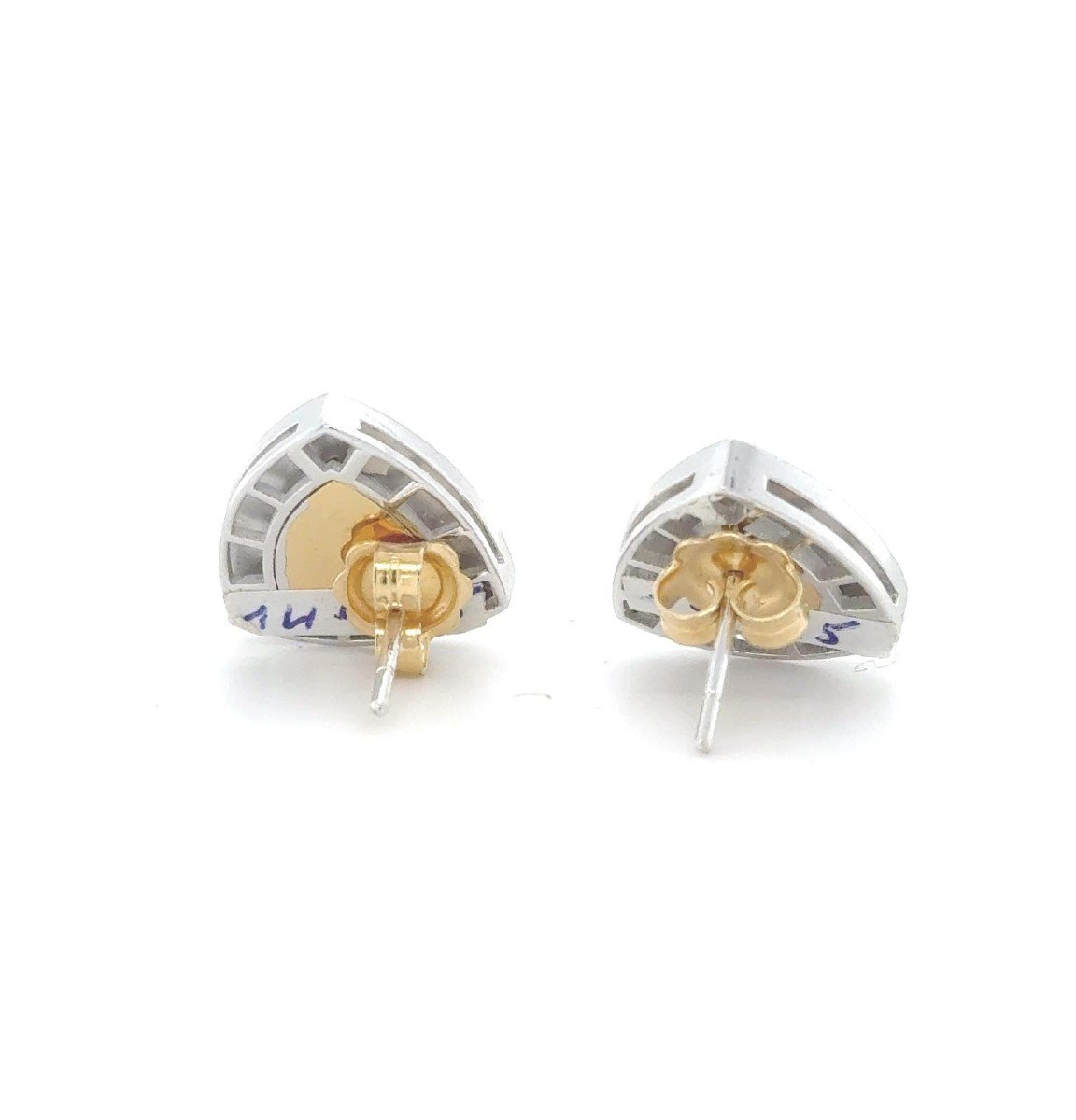 "Boucles d'Oreilles BlingBling en Or avec Diamants"-photo-3