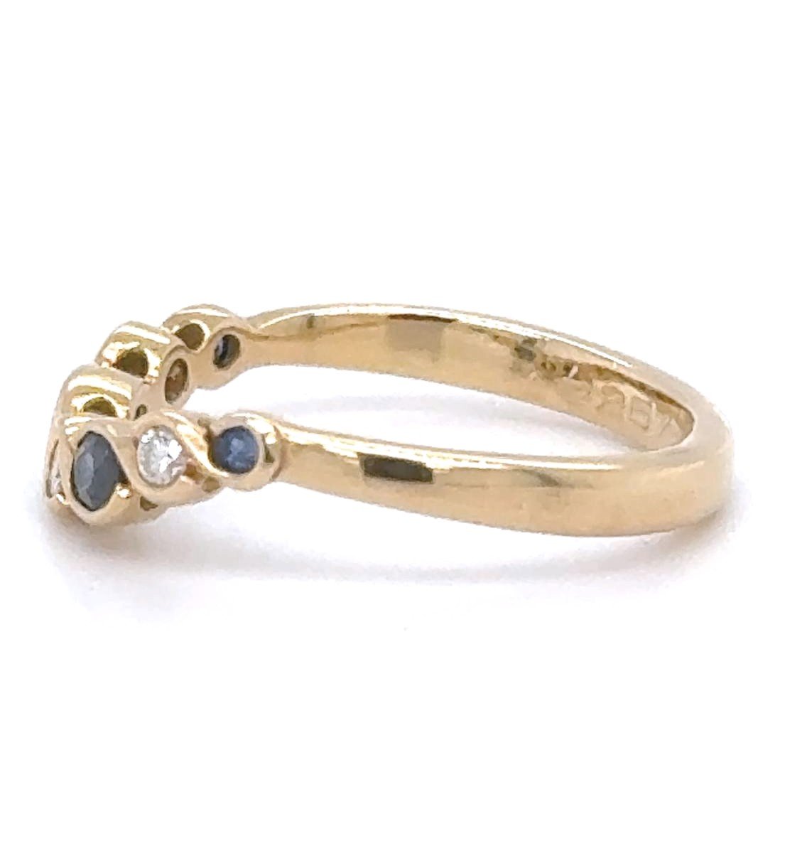 Diamond & Sapphire Ring-photo-2