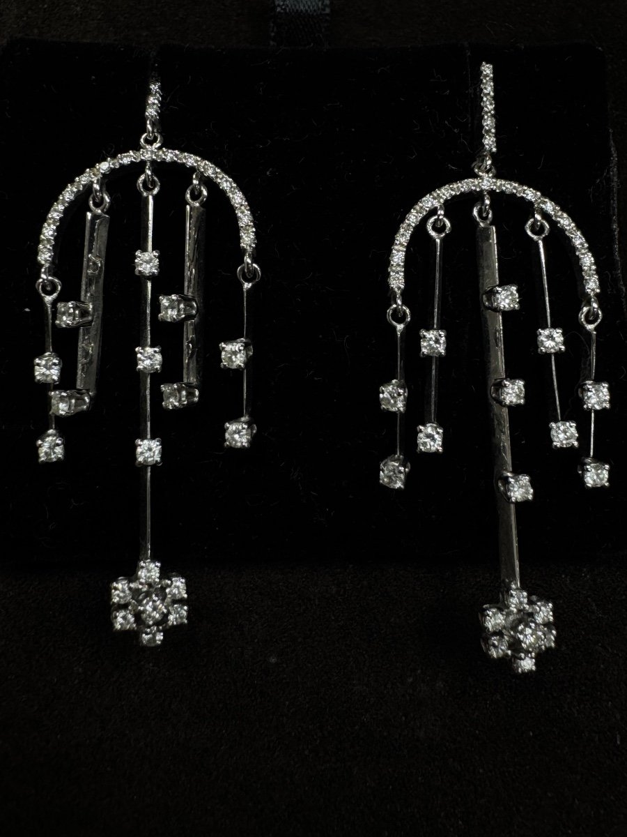 Boucles D’oreilles En Diamants -photo-1