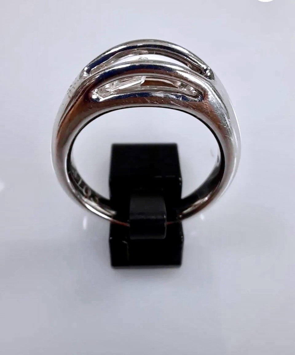 White Gold Radiant Ring-photo-2