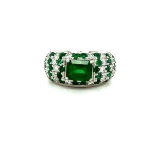 Ring Emerald & Diamond 