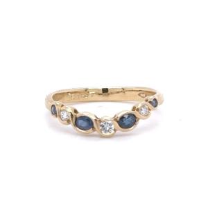 Diamond & Sapphire Ring