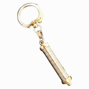 18ct Key Ring. Bicolor Gold