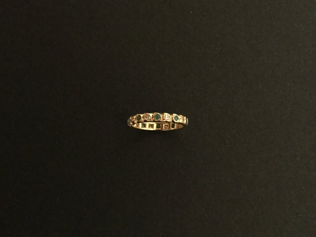 American Diamond Alliance, Yellow Gold Emeralds-photo-2