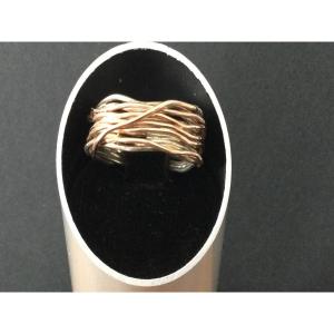 Gold And Silver Ring Ring By Rubinia Gioelli