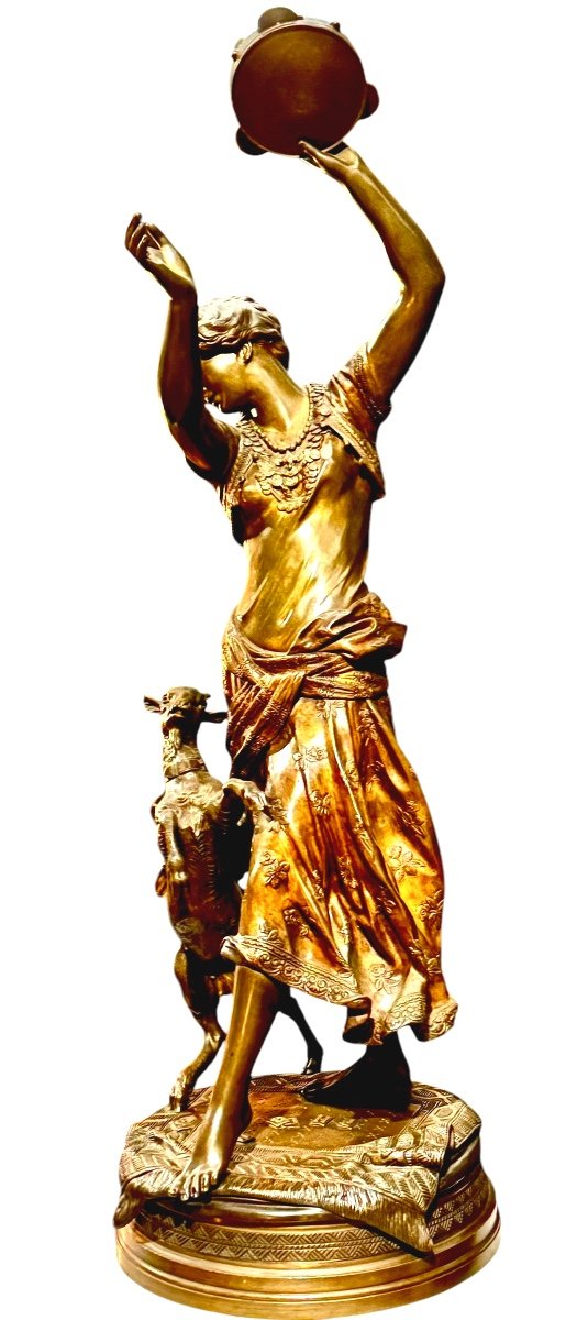 Sculpture En Bronze « Esmeralda »-photo-1