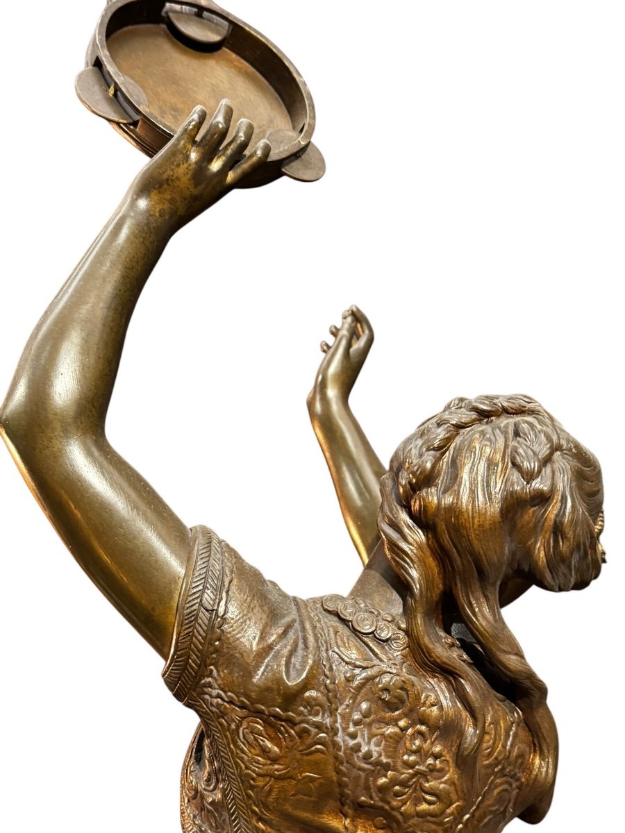 Sculpture En Bronze « Esmeralda »-photo-2