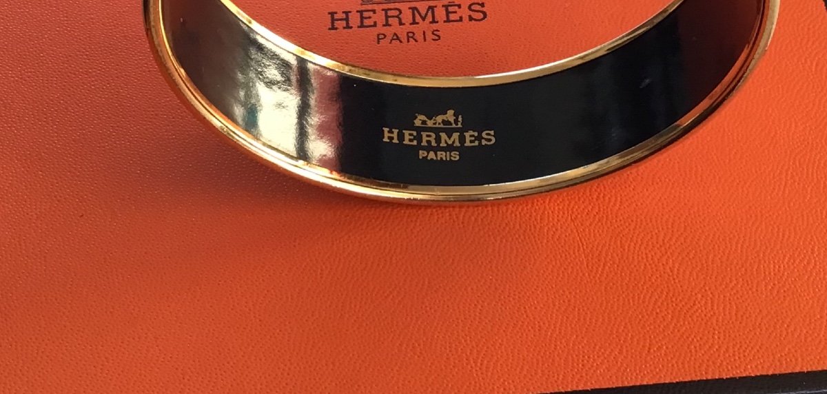 Hermès Enamel Bracelet -photo-3