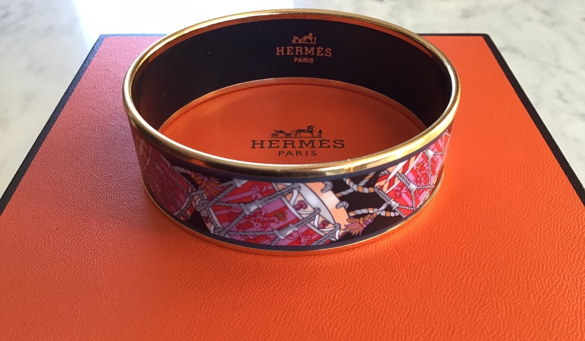 Hermès Enamel Bracelet 