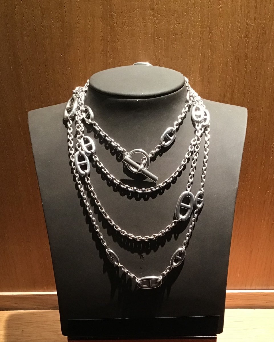 Hermès Farandole 160cm Necklace-photo-4