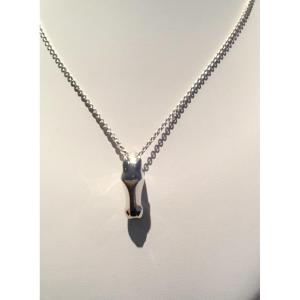 Hermès Silver Horse Pendant Necklace