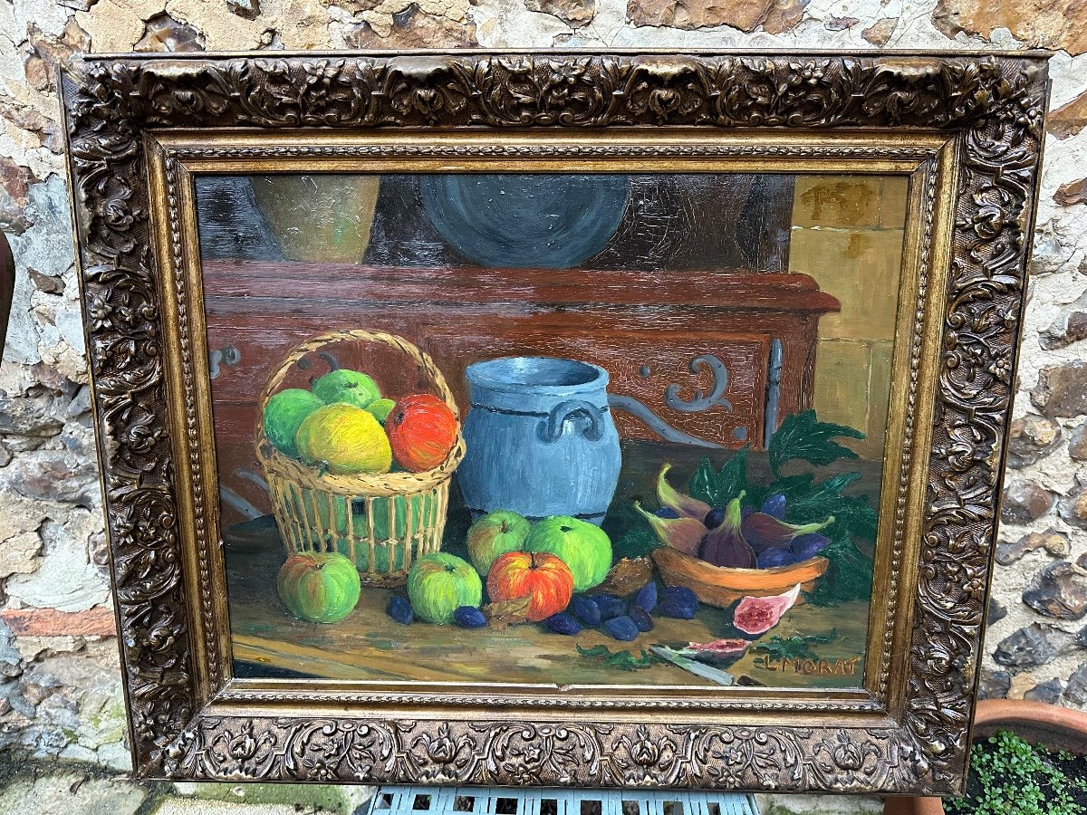 Still Life With Fruit. Oil On Panel.xix-photo-4