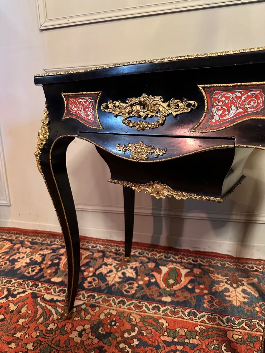 Worker In Boulle Marquetry From The Napoleon III Period -photo-1