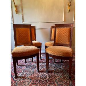 Set Of Four Empire Period Chairs