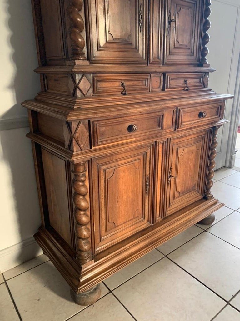 Buffet Cabinet Louis XIII - 17th Century - France-photo-1