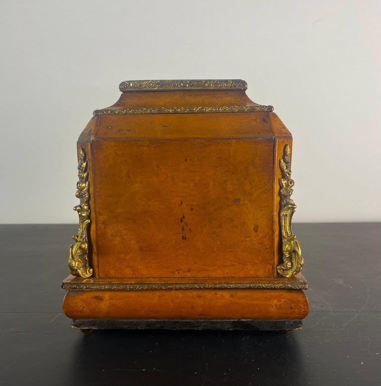 Jewelry Boxes - Wooden Box With Key, 19th Century Restoration Period, France-photo-8