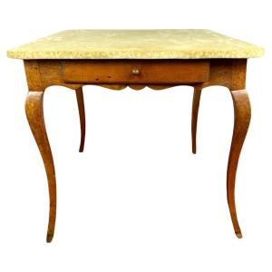 Provençal Table / Small Desk / Game Table - Louis XV Period - France XVIII
