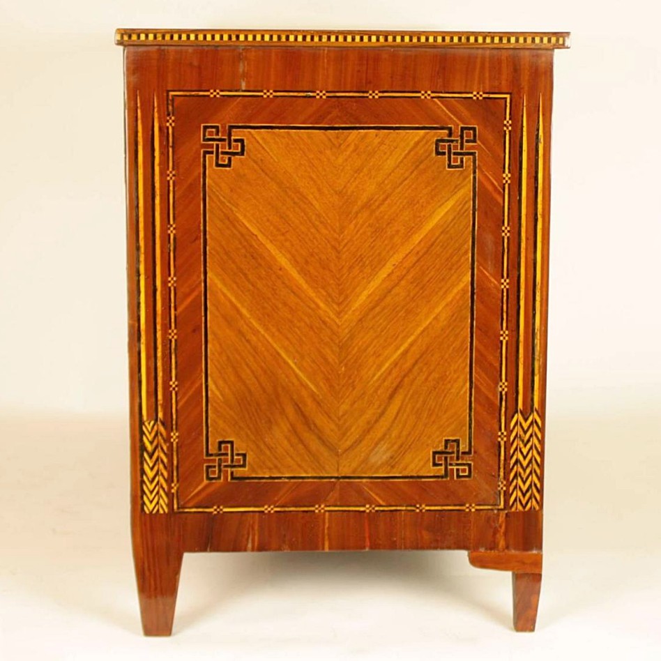 Commode Neo-Classique En Marqueterie, Allemagne, Ca. 1780-photo-2