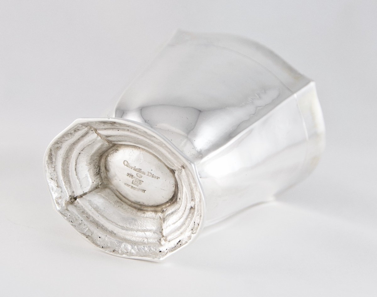 Dior – Solid Silver And Vermeil Cup In The 18th Century Style-photo-4