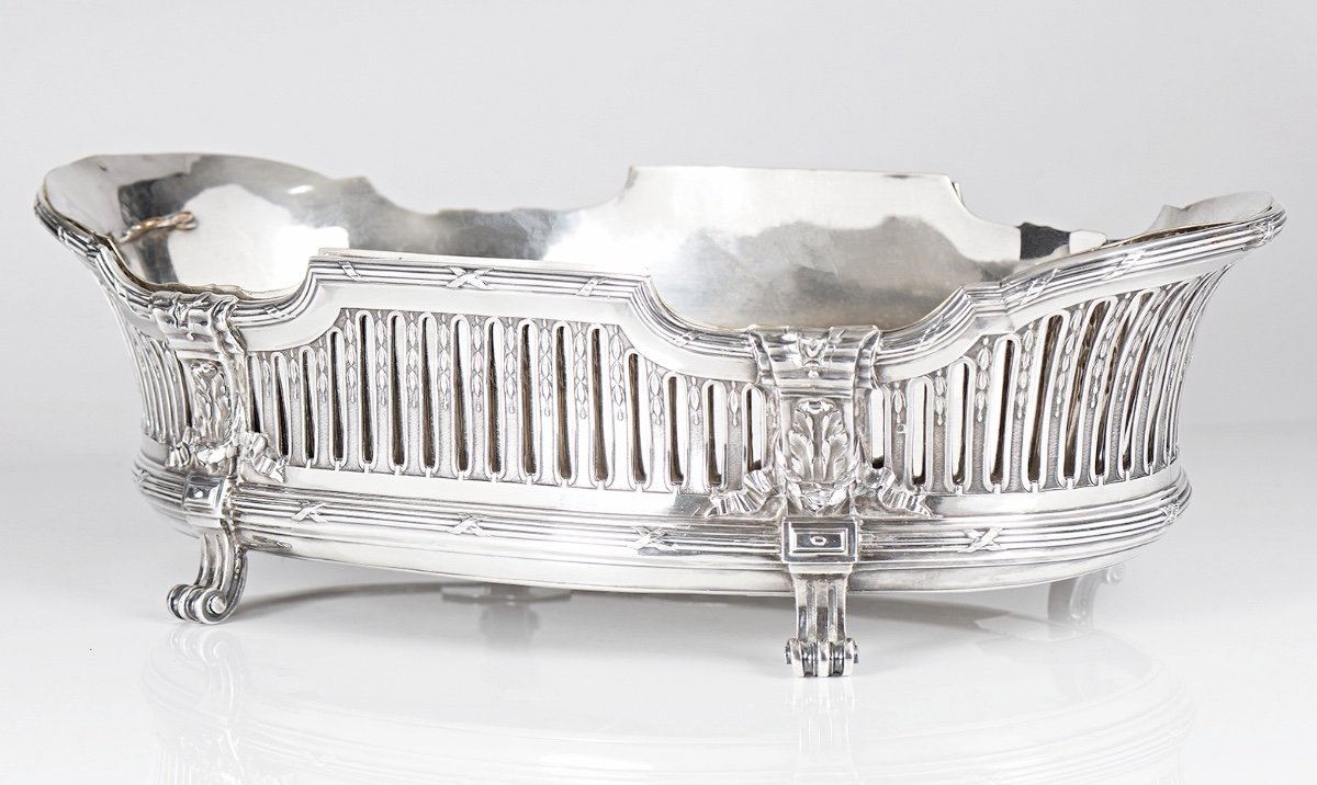 Lapar Paris – Important Sterling Silver Centrepiece Jardinière