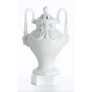 MEISSEN – Vase brûle parfum en porcelaine, époque XVIIIe