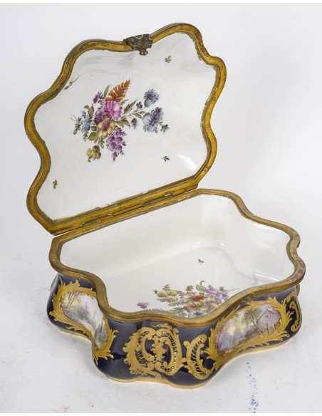 Porcelain Box In The Style Of Sèvres – 19th Century-photo-4