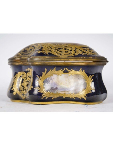 Porcelain Box In The Style Of Sèvres – 19th Century-photo-3