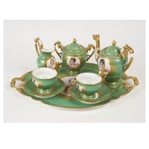 Sèvres Porcelain Tea Service, Napoleon III Period