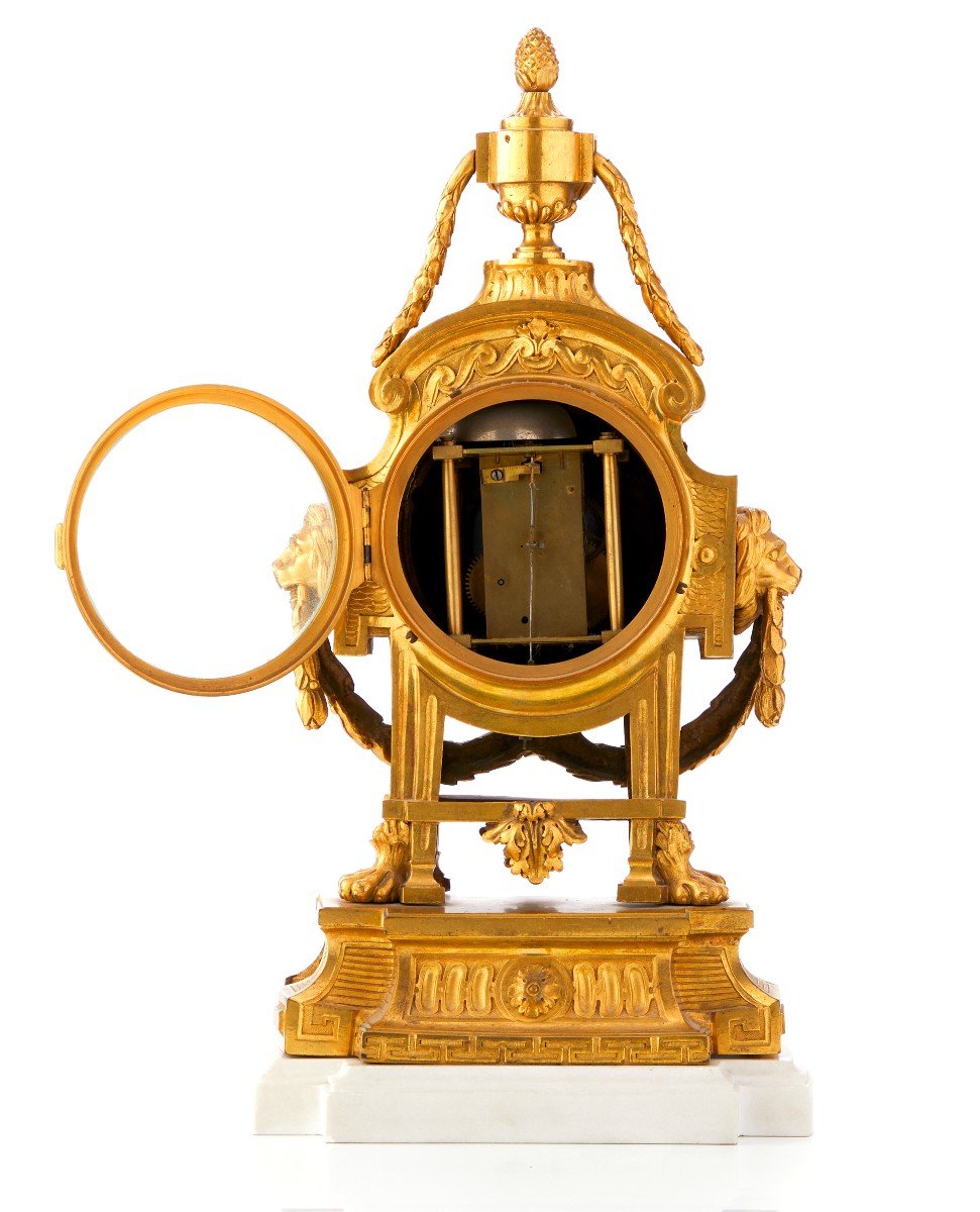 Clock Louis XVI Around 1770 The Model Robert Osmond Attr.-photo-1