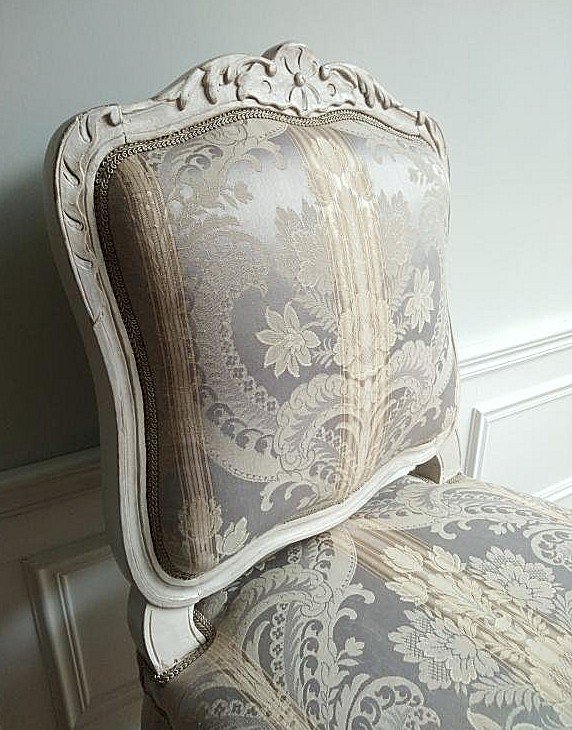 Pair Louis XV Armchairs Circa 1750 Stamped Leduc - Pierre Leduc (circa 1685 - June 25, 1765)-photo-3