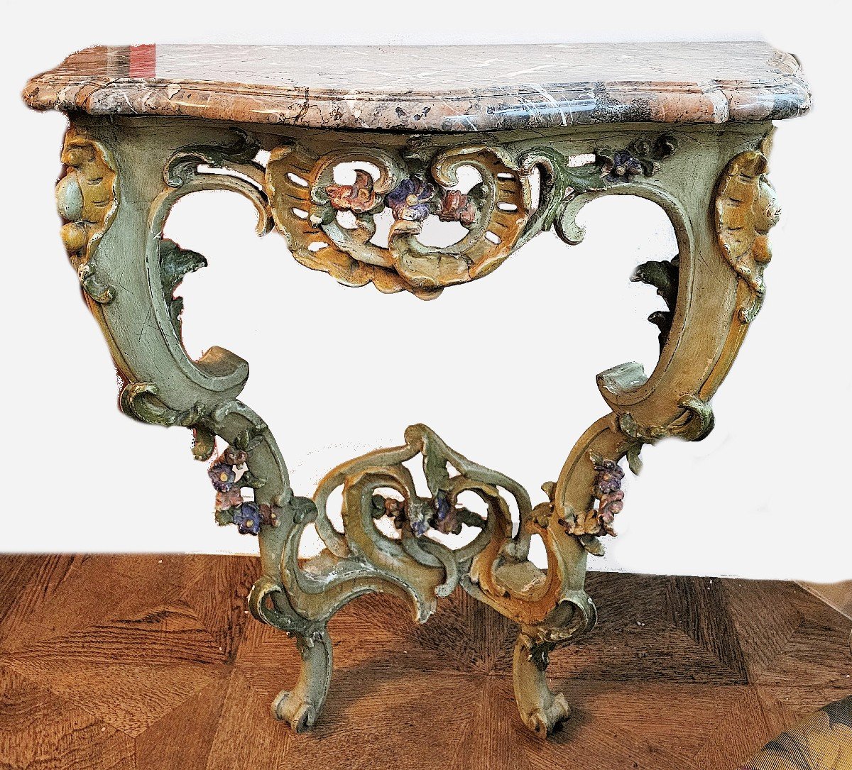 Console Germany Rococo Louis XV Munich Ignaz Günther Entourage Circa 1750-photo-4